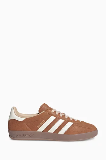 Gazelle Indoor Sneakers in Waxed Suede