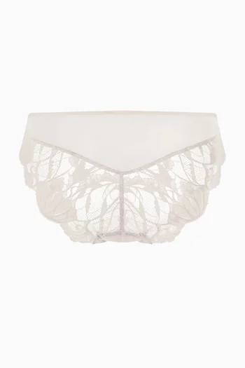 Lysia Lace-trim Briefs