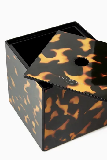 Tortoiseshell Square Tissue Box
