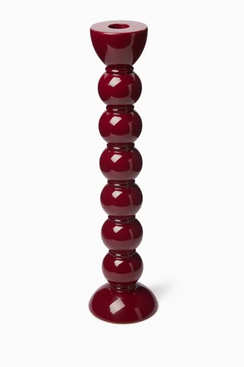 Extra Tall Bobbin Candlestick Holder