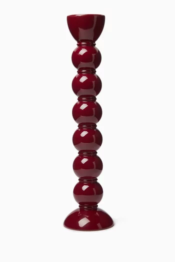 Extra Tall Bobbin Candlestick Holder