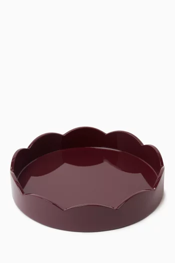 Small Round Scallop Tray