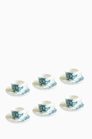 Metamorphosis Espresso Cups, Set of 6