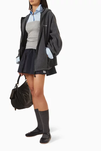 Oversized Hoodie in Fleece