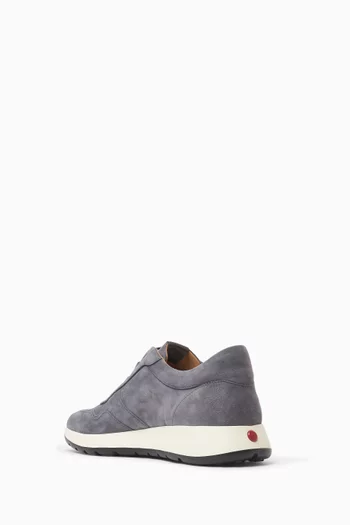 Red Dot Sneakers in Pashmy Suede