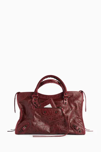 Medium Le City Bag in Arena Lambskin