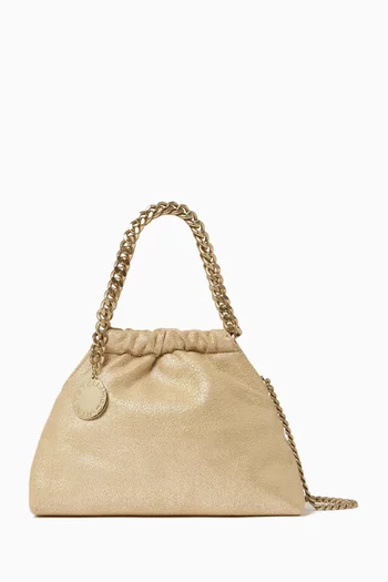 Mini Falabella Bucket Bag in Dotted Chamois