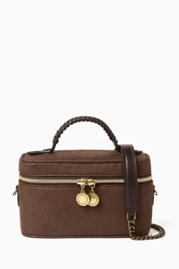 Falabella Vanity Case in Shaggy Deer Faux Leather