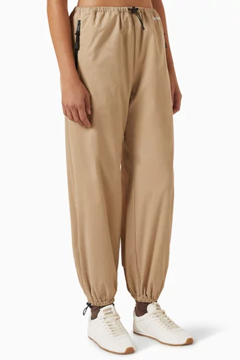 Washed Pants in Gabardine