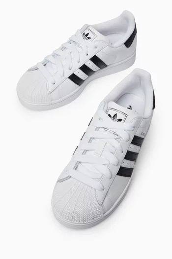 Superstar II Sneakers in Leather