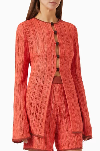 Corsica T-shirt in Viscose-blend