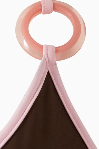 Itaka Ring-detail Bikini Top