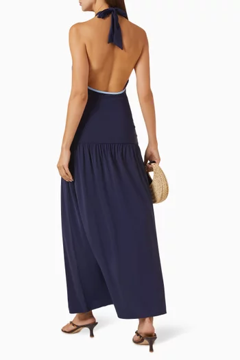 Donata Open-back Maxi Dress