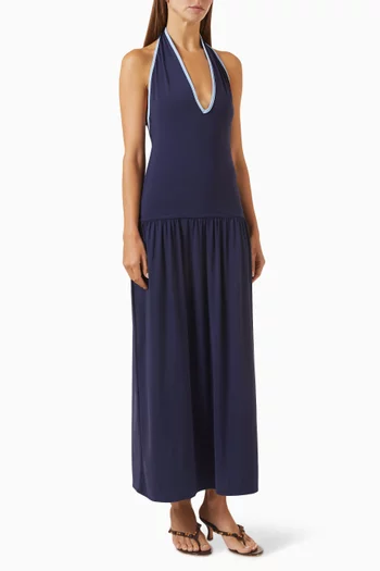 Donata Open-back Maxi Dress