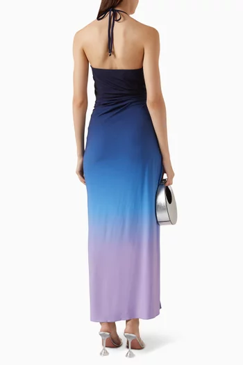 Blake Halterneck Maxi Dress