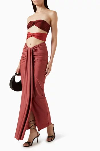 Giselle Two-piece Maxi Dress