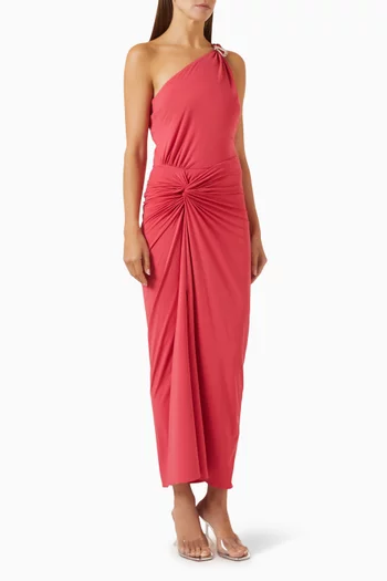 Canoa One-shoulder Maxi Dress