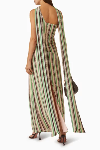 Ariel One-shoulder Maxi Dress