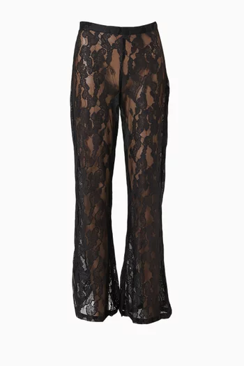 Porto Flared Lace Pants