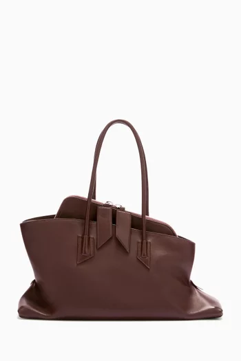Medium La Passeggiata Top-handle Bag in Leather