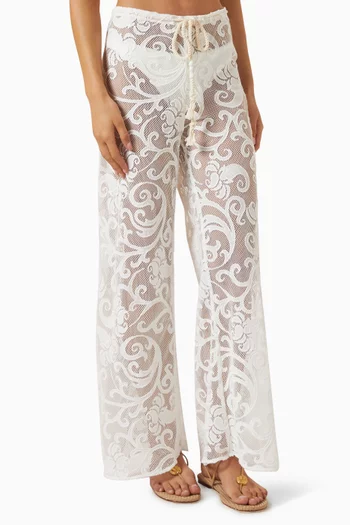 Andros Sheer Pants in Mesh