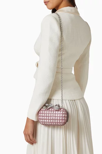 Exclusive Crystal-embellished Clutch Bag