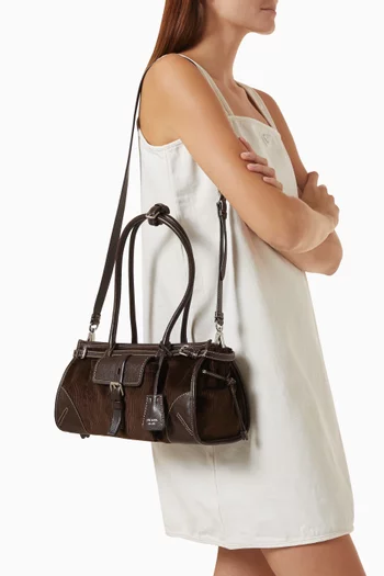 Medium Bonnie Handbag in Corduroy