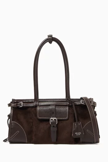 Medium Bonnie Handbag in Corduroy