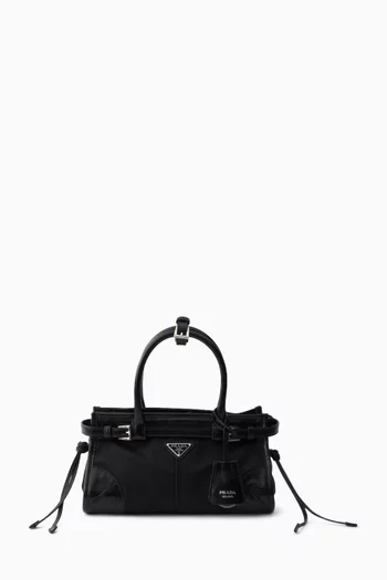 Medium Bonnie Top-handle Bag in Re-Nylon