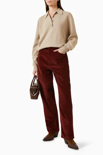 Bruun Baggy Pants in Cotton Corduroy