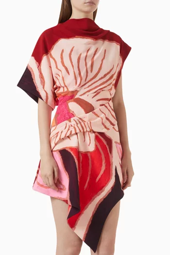 Lindon Asymmetric Mini Dress