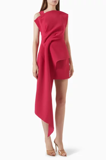 Quindus One-shoulder Mini Dress