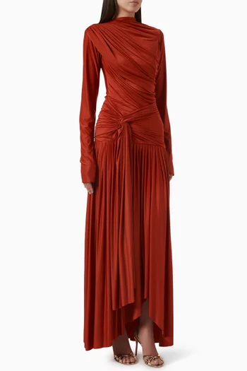 Crocus Draped Dress