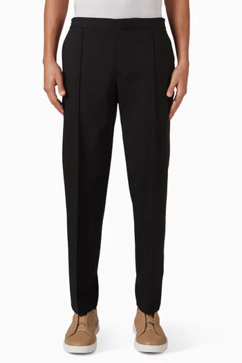 Pleated Pants in Wool