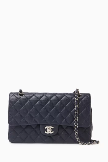 Medium Classic Double-flap Bag in Caviar Leather