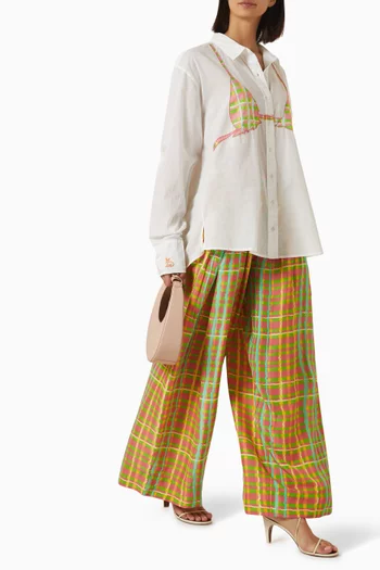 Business Casual Button-down Shirt in Cotton