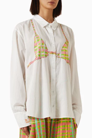 Business Casual Button-down Shirt in Cotton