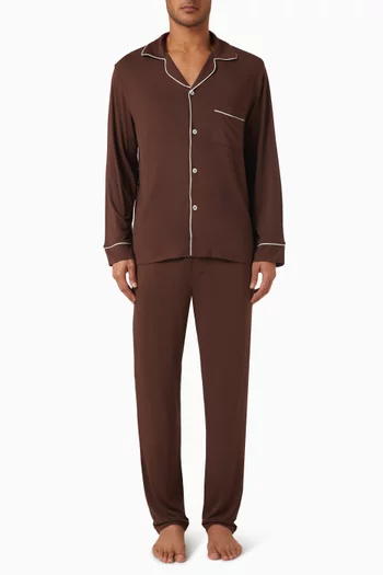 William Long Pyjama Set in TENCEL™ Modal