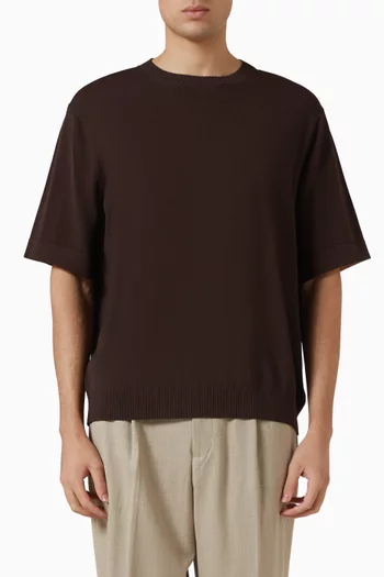 Baller Striped T-shirt in Knit