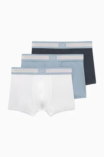 Signature Boxer Trunks, Set of 3