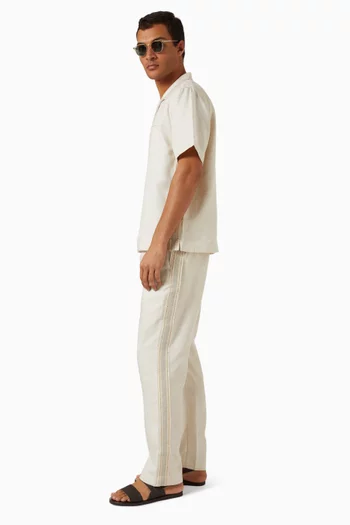 Mariba Pants in Linen-blend