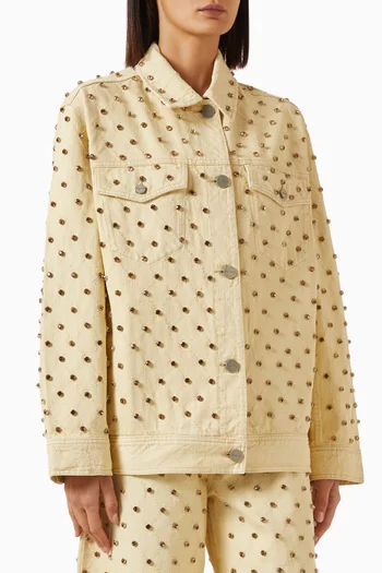 Monate Rhinestone-embellished Jacket