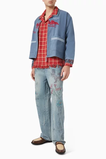 Jockey Club Embroidered Jacket