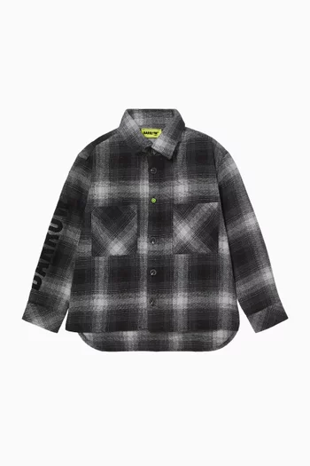 Tartan Shirt in Cotton-flanel