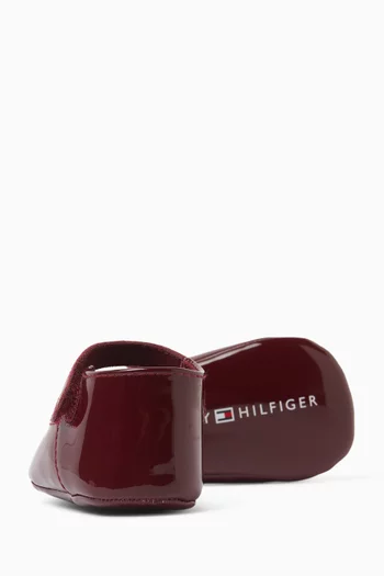 Ballerina Flats in Patent Leather