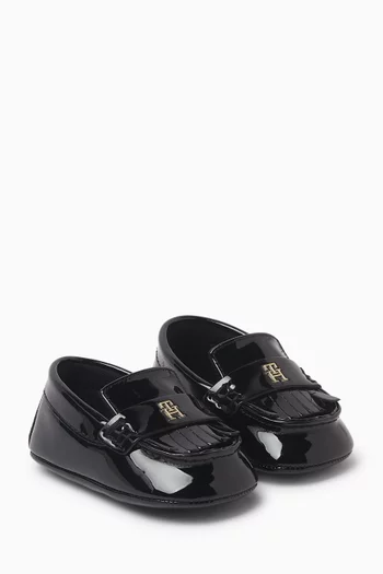 Low-cut Moccasins in Calfskin Leather
