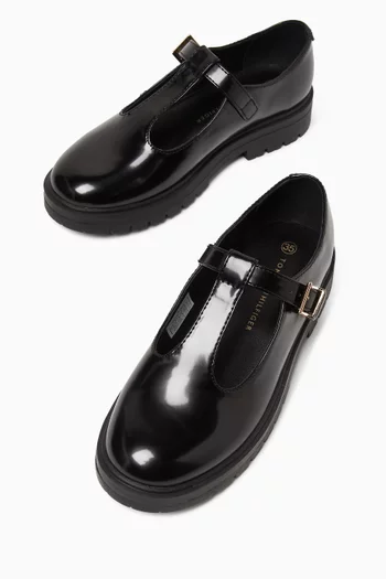 Ballerina Flats in Patent Leather
