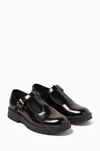 Ballerina Flats in Patent Leather