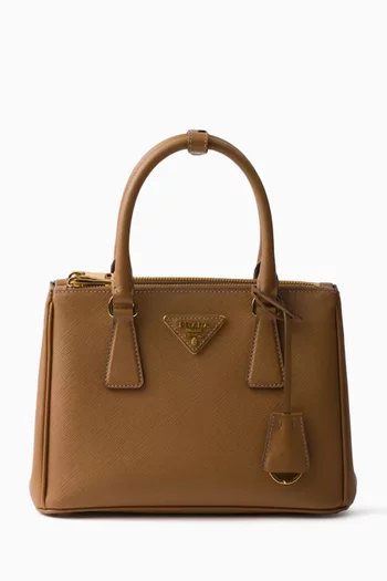 Small Galleria Bag in Saffiano Leather