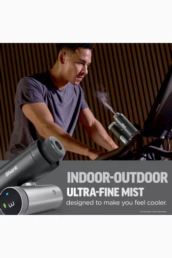 Shark ChillPill 3-in-1 Fan, Mist & InstaChill System – Carbon